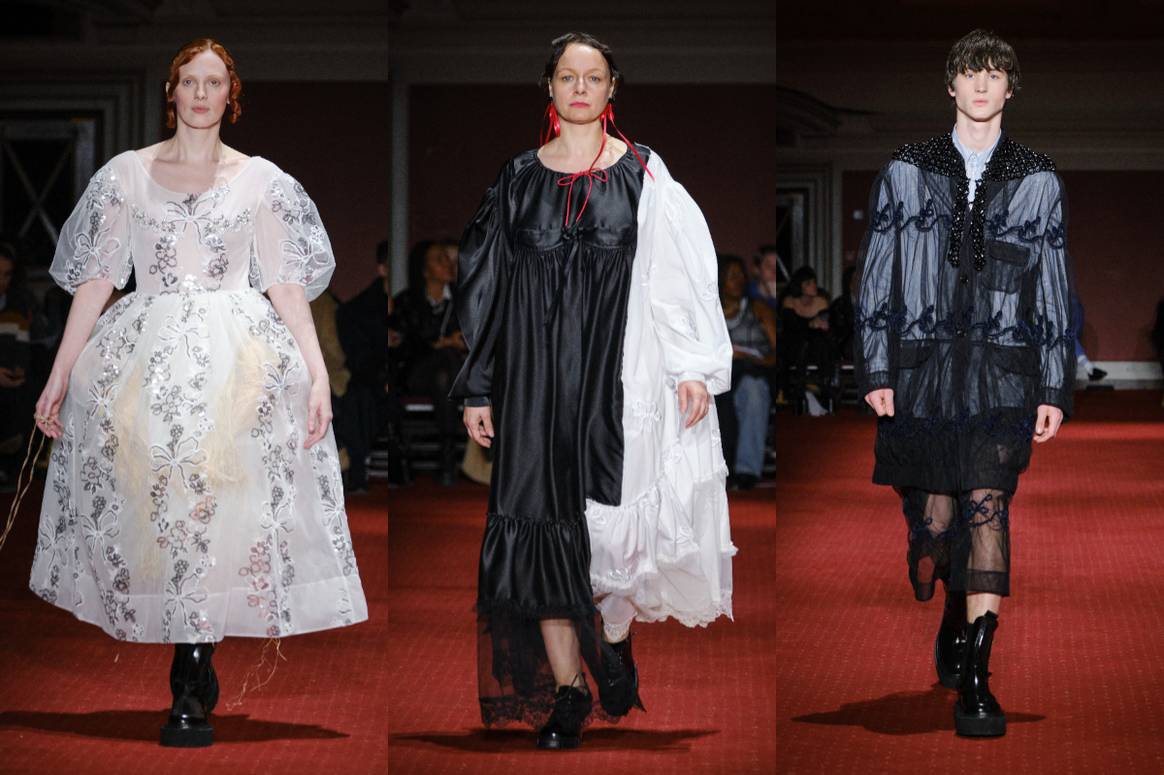 Simone Rocha AW23, LFW. Photos by Ben Broomfield. Image: Simone Rocha