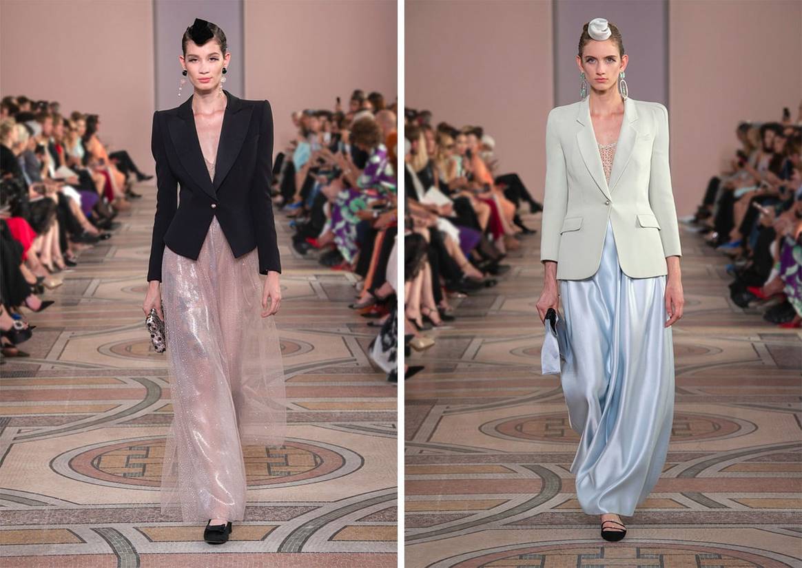 Armani reinterpreta el estilo “folk” durante la Semana de la Alta Costura de París
