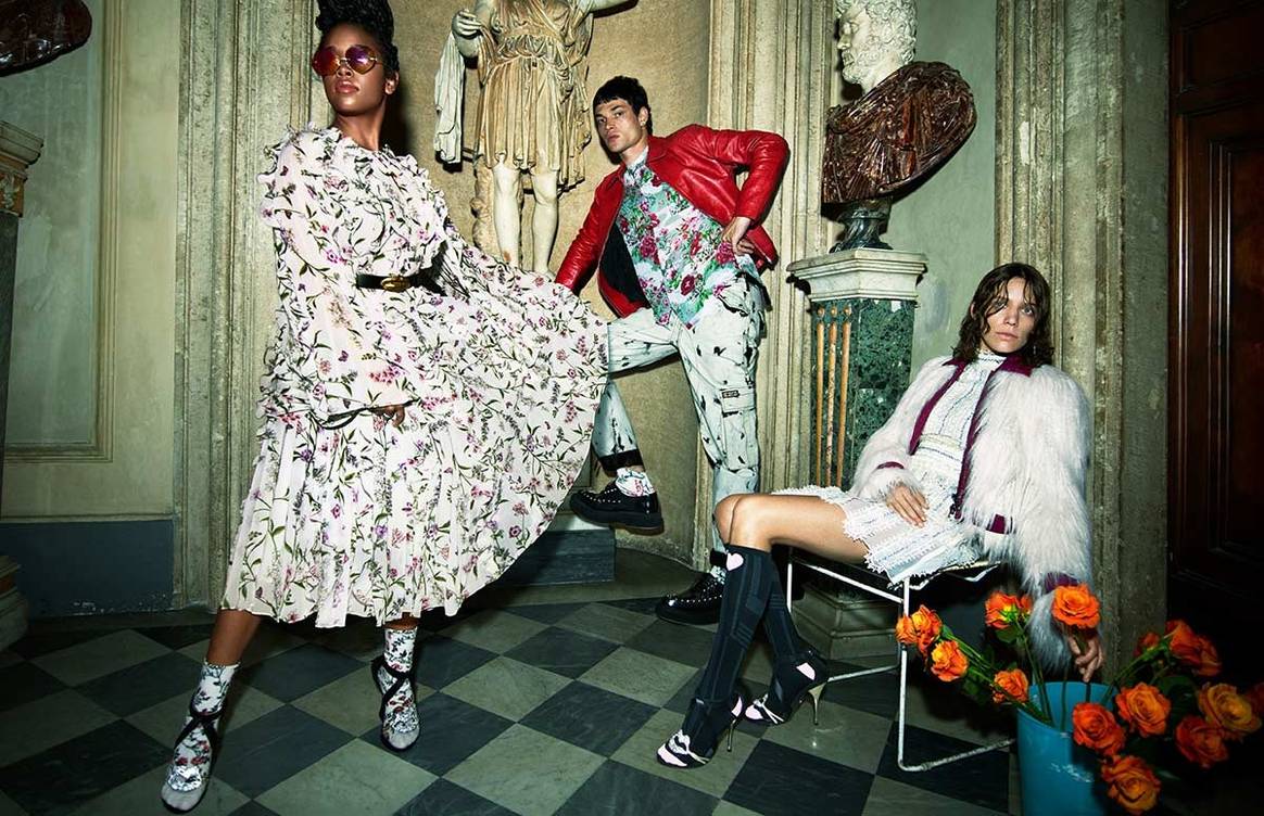 Kendall Jenner y Chiara Ferragni, protagonistas de la campaña Giambattista Valli x H&M