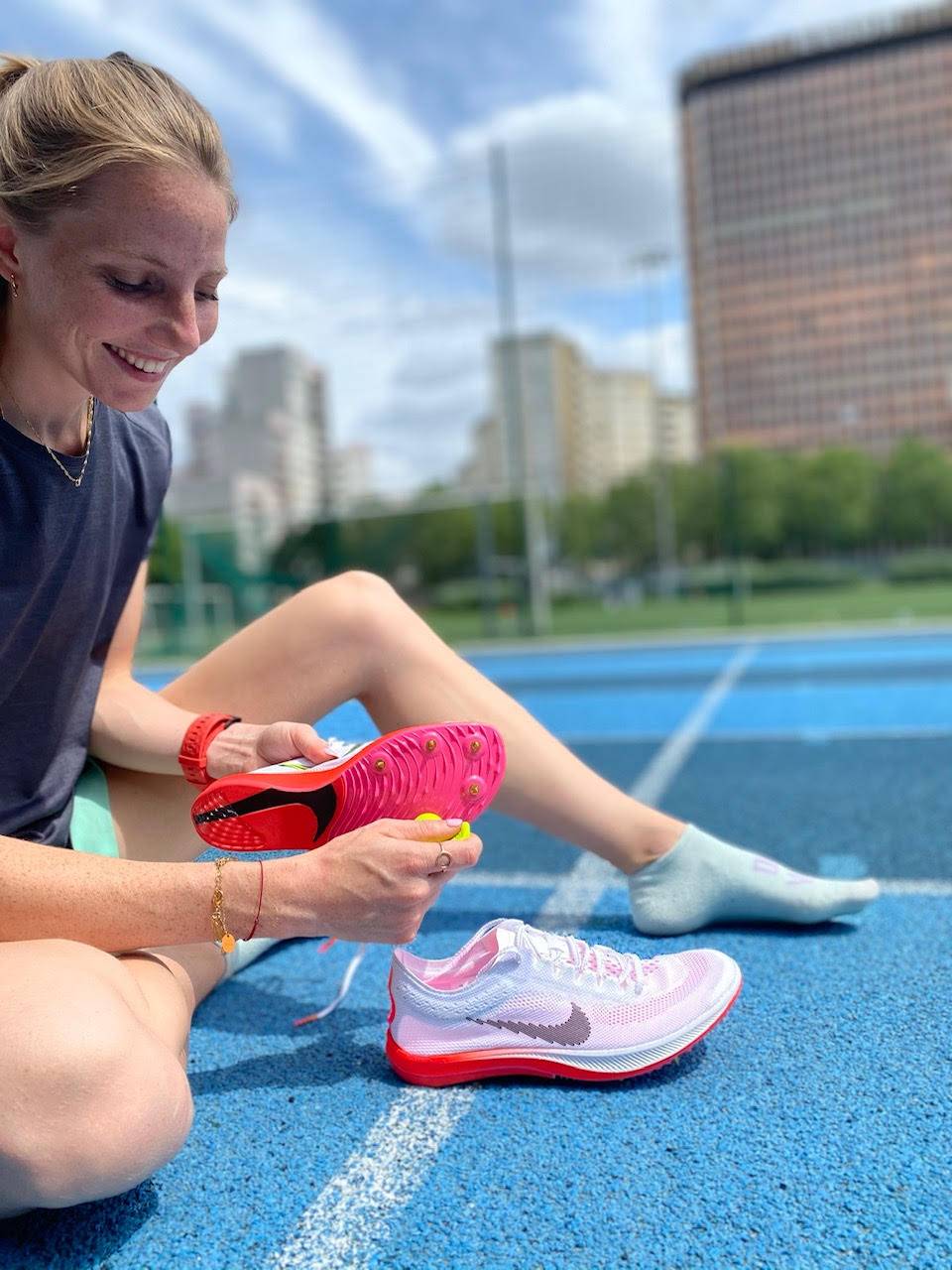Imagen: la profesional de ventas Elise Pollini, I-run.