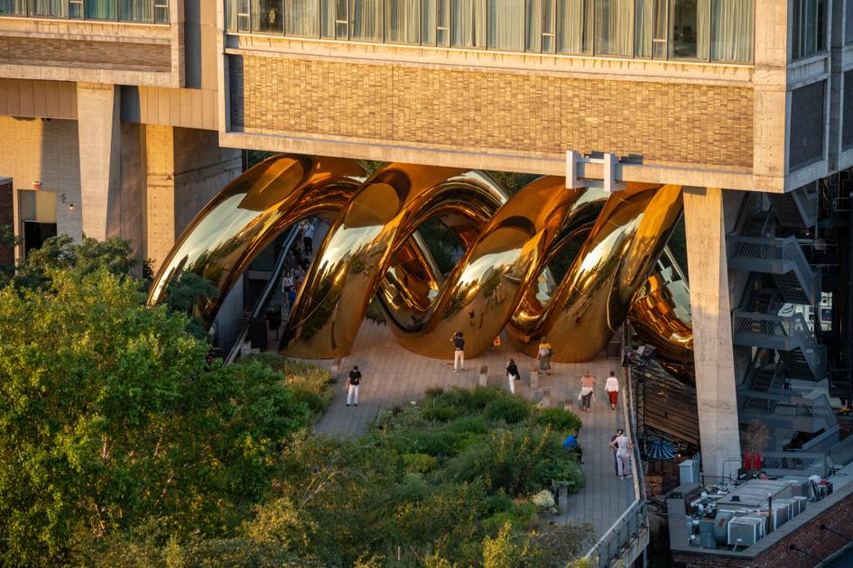 Bvlgari brings its first US public installation to New York's High Line