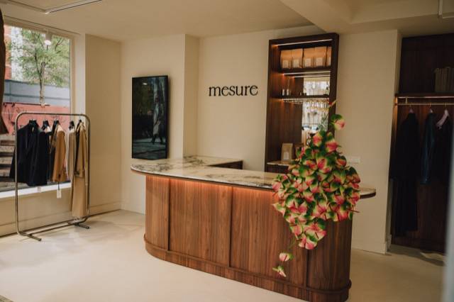 Made-to-measure merk Mesure heeft een eigen winkel geopend.