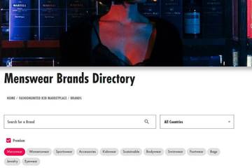 Directorio de marcas de moda de hombre FW21