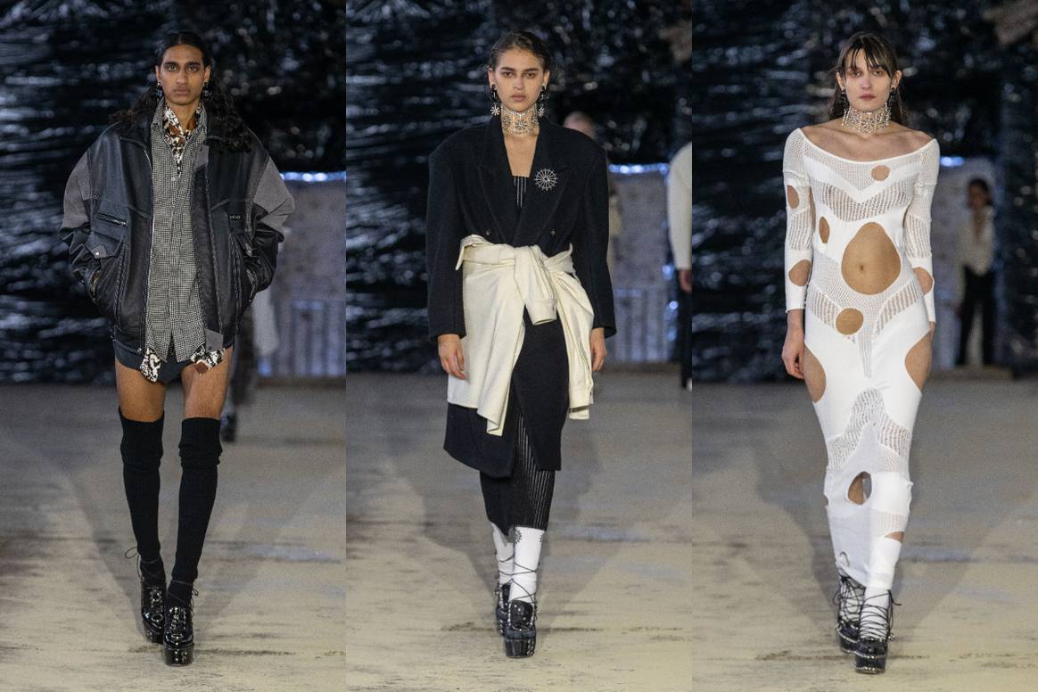 Image: Edward Crutchley AW22 LFW