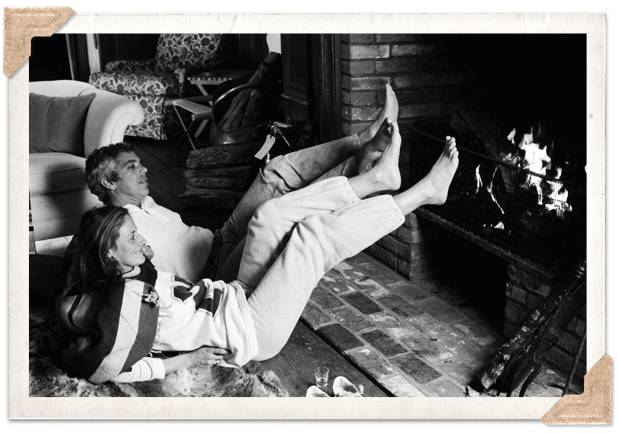 Ralph und Ricky Lauren zu Hause; Bild via
RalphLauren.com