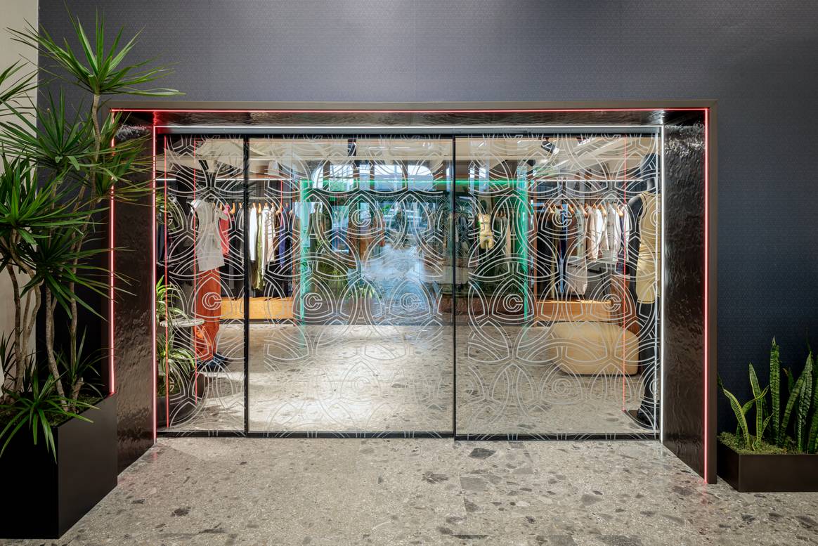 CNCPTS store interior of Miami Design District location