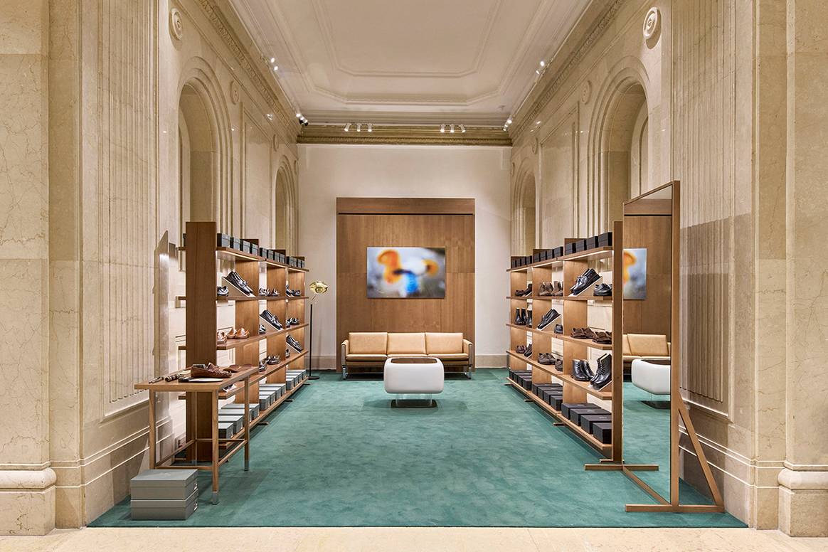 Tienda Zara Man en el 374 de la Via del Corso de Roma (Italia).