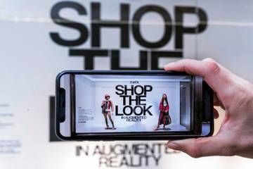 Zara конкурирует с Amazon Go