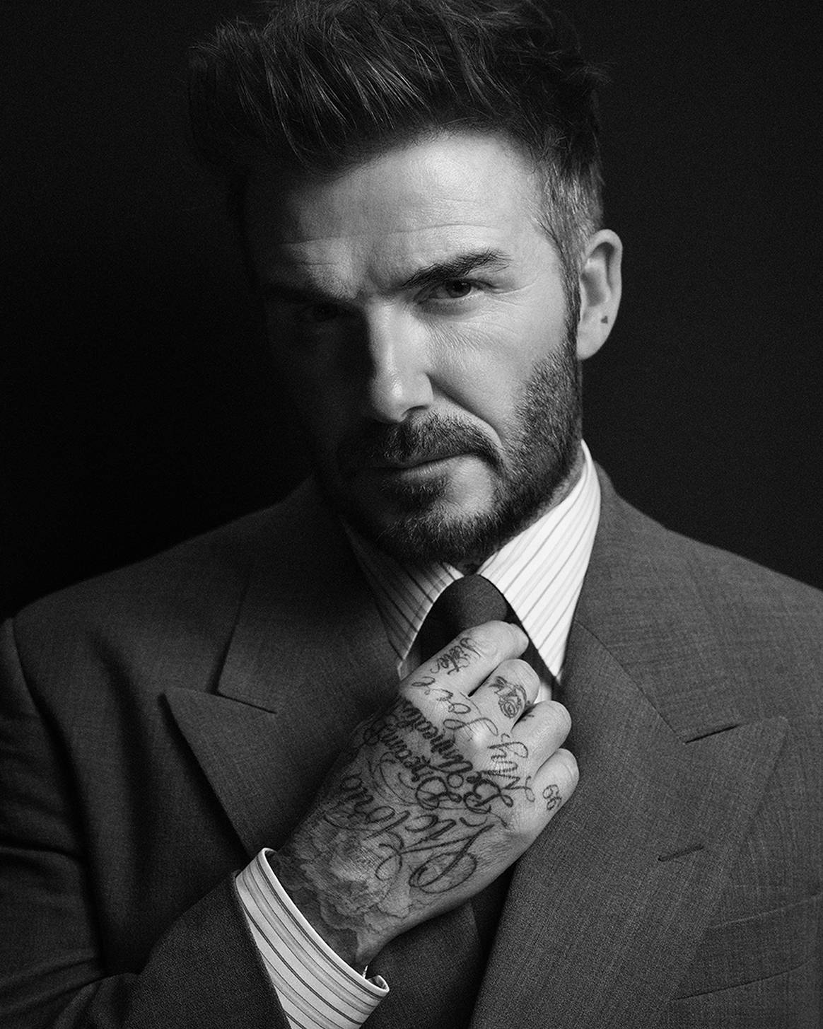 David Beckham, nuevo diseñador-colaborador de la firma de moda Boss.