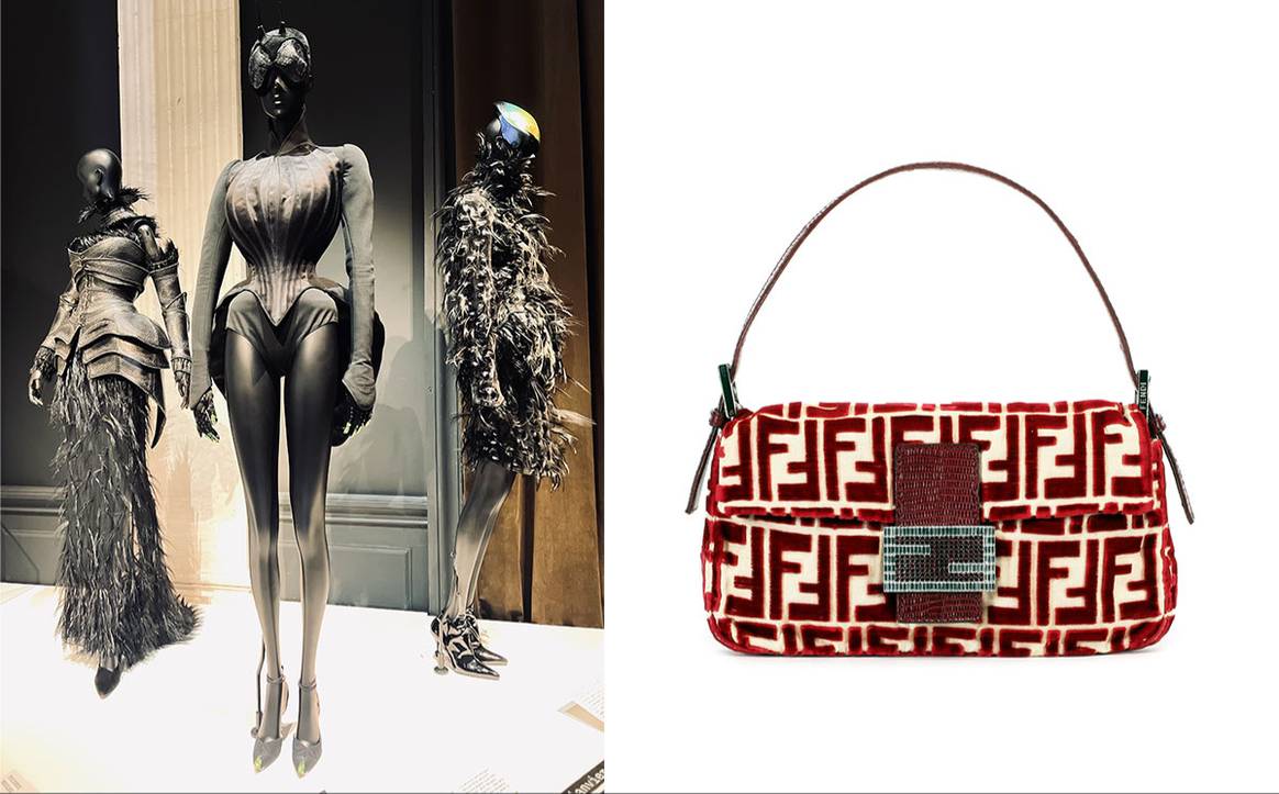 Courtesy of Musée de la Mode Palais Galliera : 1997 Fashion Big Bang. Thierry Mugler Fendi. Photo gauche : F Julienne