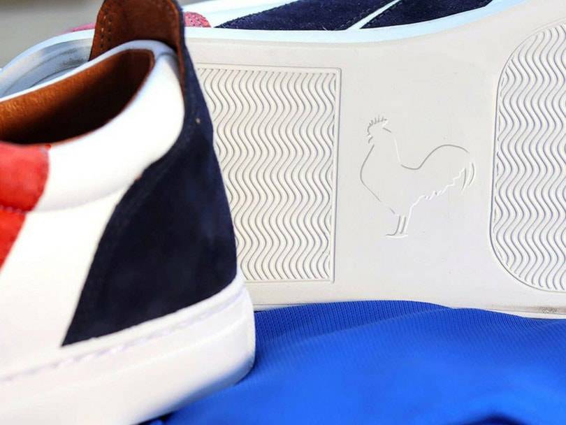 Les baskets collectors Caval célèbrent les Bleus et leur victoire