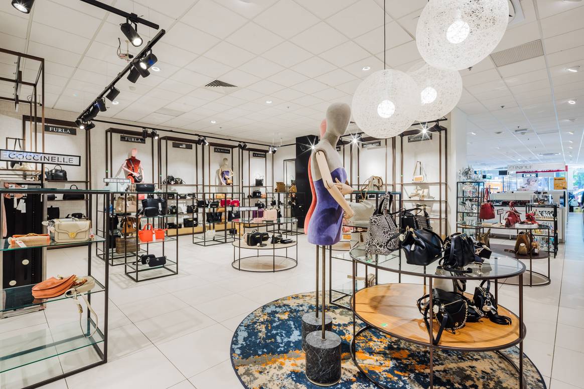 Premiumbrands in der Taschenabteilung. Bild: Inno