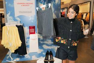 Mango pone a la venta la colección de Leandra Medine