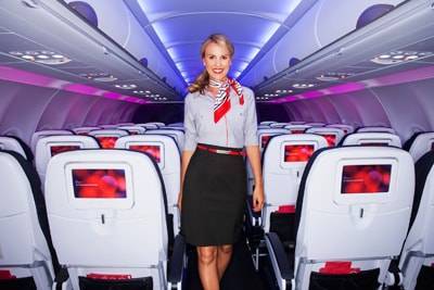 Virgin America debuts new Banana Republic uniforms