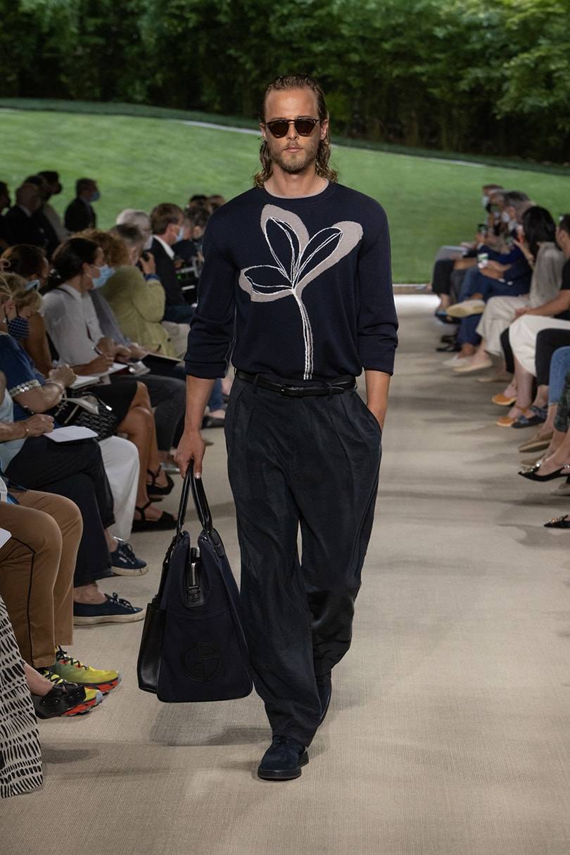 Mfw: per Armani ritorno alle origini