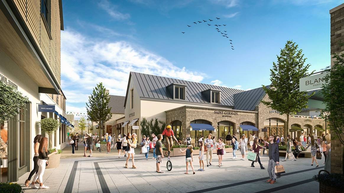 Plans unveiled for 195,000-square-foot designer village in the Cotswolds