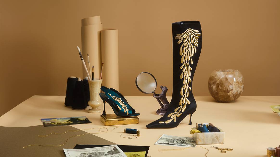 Manolo Blahnik campaign