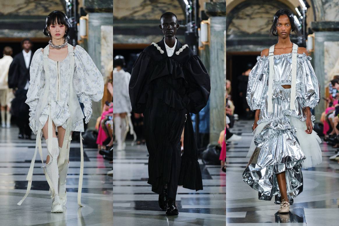 Image: Simone Rocha SS23, photos by Ben Broomfield