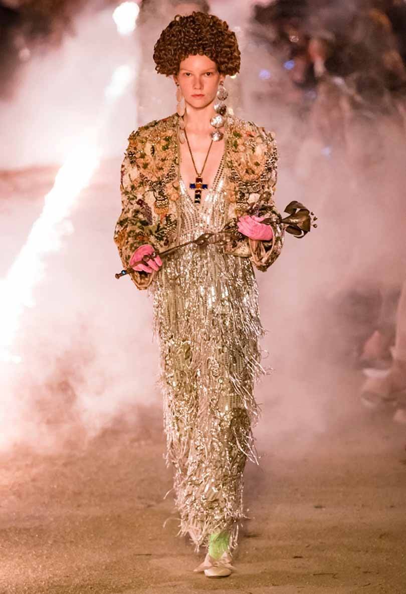 In Pictures: Gucci explores death fascination in its Cruise 2019 show