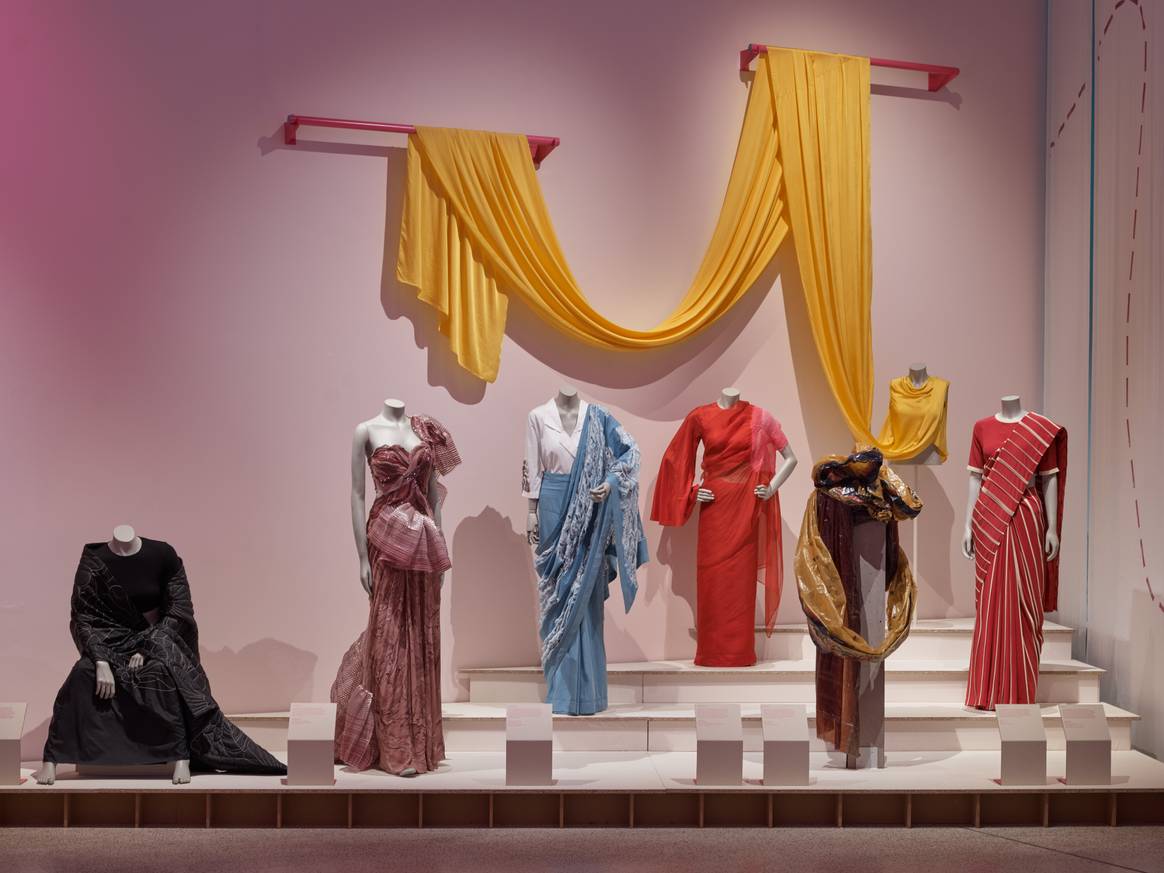 Image: Design Museum by Andy Stagg; The Offbeat Sari exhibition