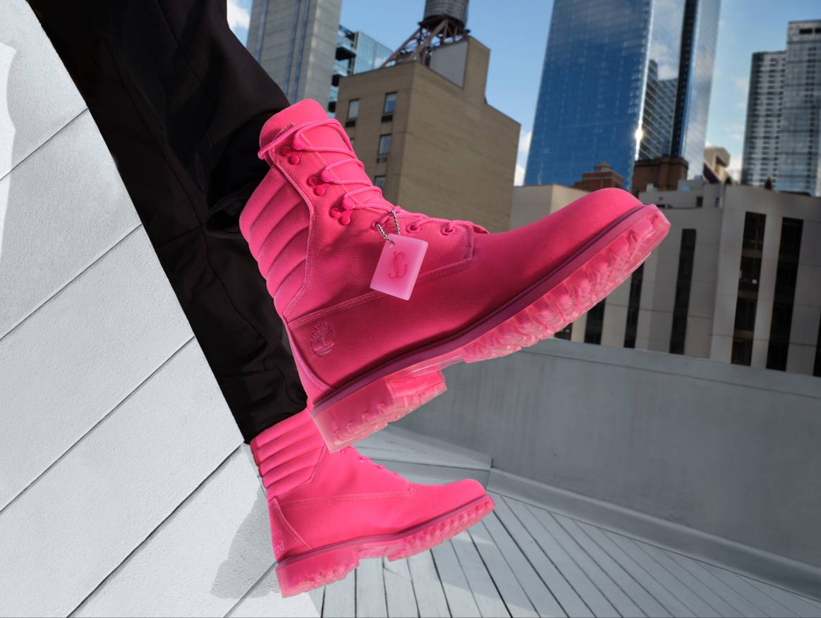 Image: Jimmy Choo x Timberland by Shaniquwa Jarvis