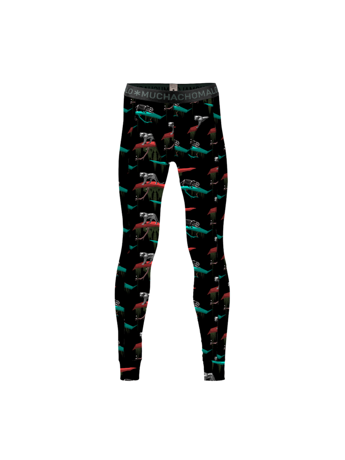 Jongens 1-Pack Long Johns Black Panther | Muchachomalo