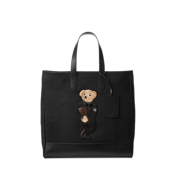 Tragetasche aus Segeltuch mit Polo Bear | Ralph Lauren