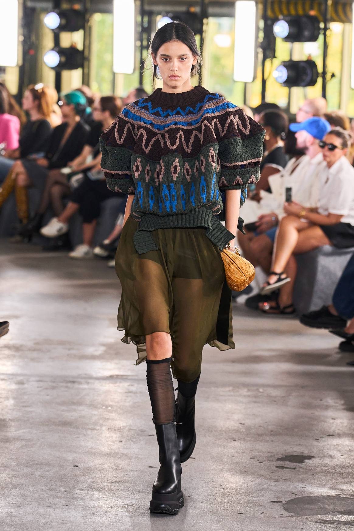 Sacai ss24/ look 25