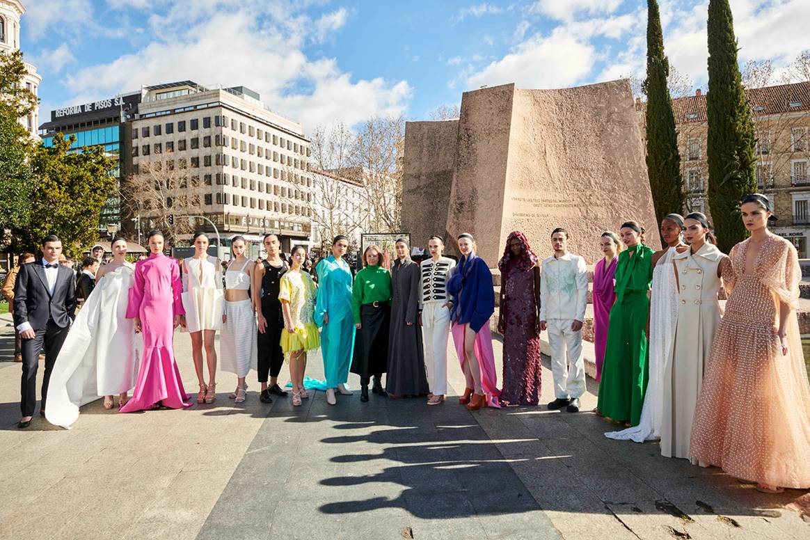 Ceremonia de inauguración de Madrid es Moda, el lunes 12 de febrero de 2024.