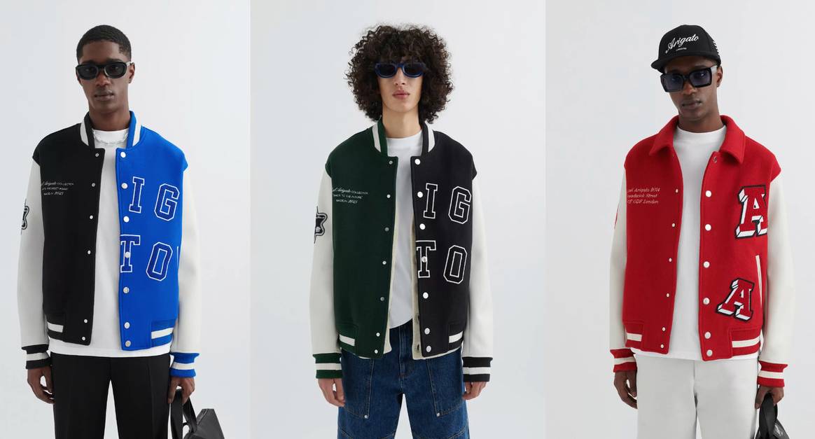 Axel Arigato legt die College Varsity Jacke für FW22 neu auf