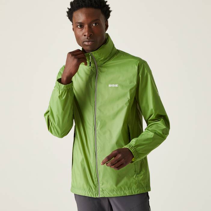 Men's Water Repellent Lightweight Lyle IV Waterproof Packaway Jacket Imperial Blue | Regatta