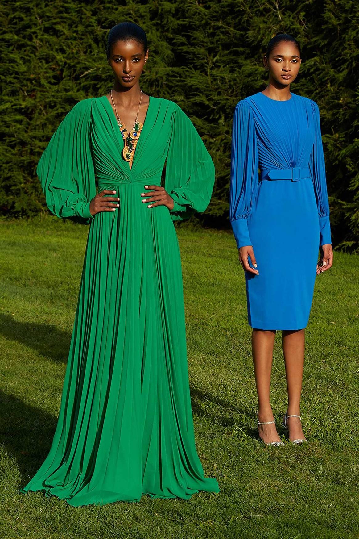 Spotted on the catwalk: Pantone's spring/summer 2021 fashion colours