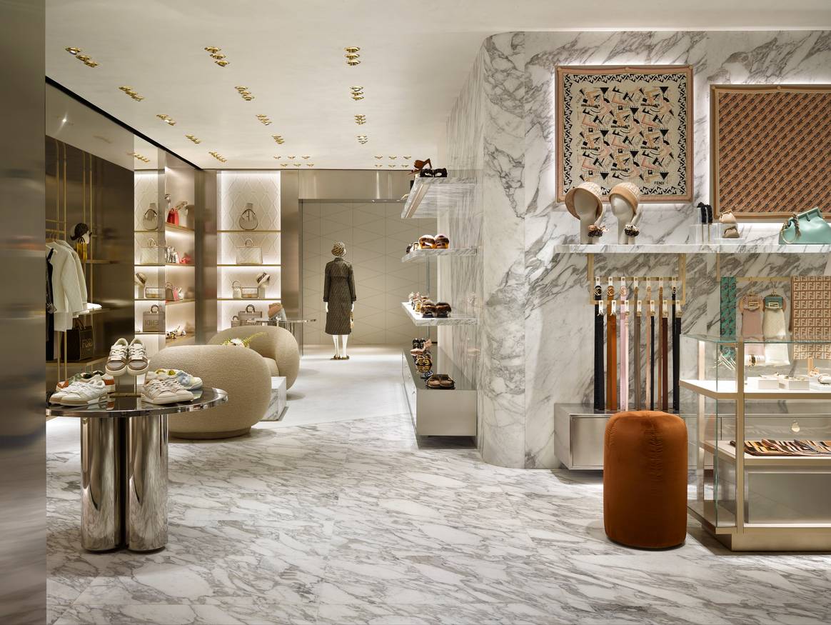 Imagen nueva boutique de Fendi en Madrid