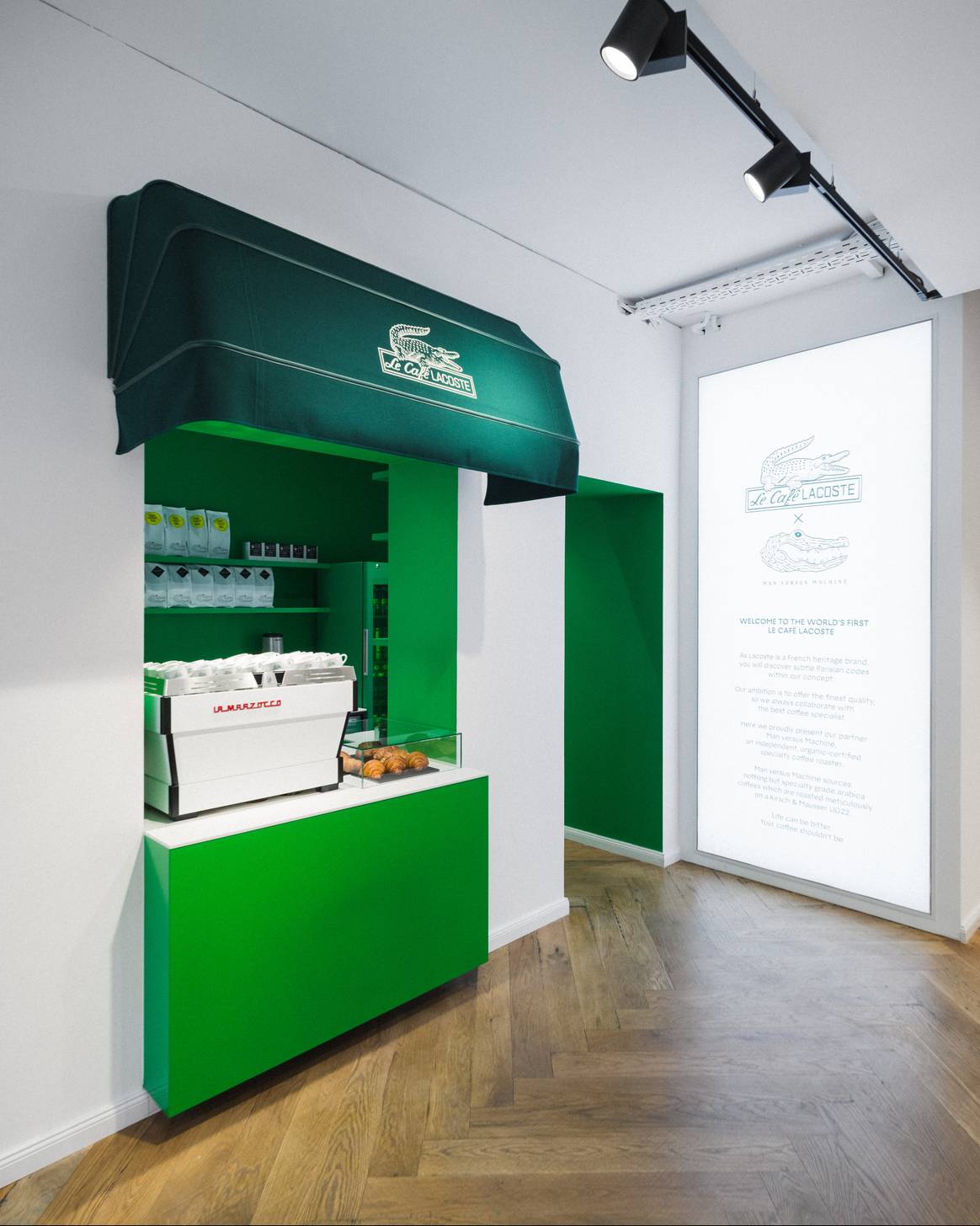 Lacoste concept store in Berlin
