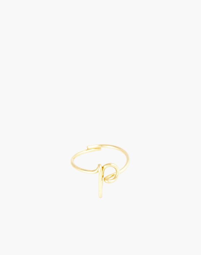 Atelier Paulin™ Poetic Letter Ring | Madewell