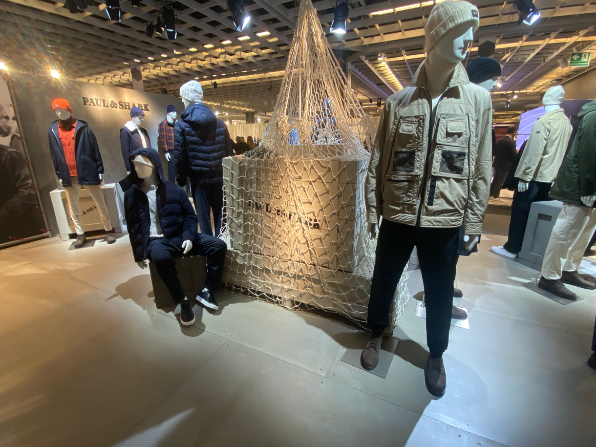 Paul & Shark stand at Pitti Uomo. Image: FashionUnited