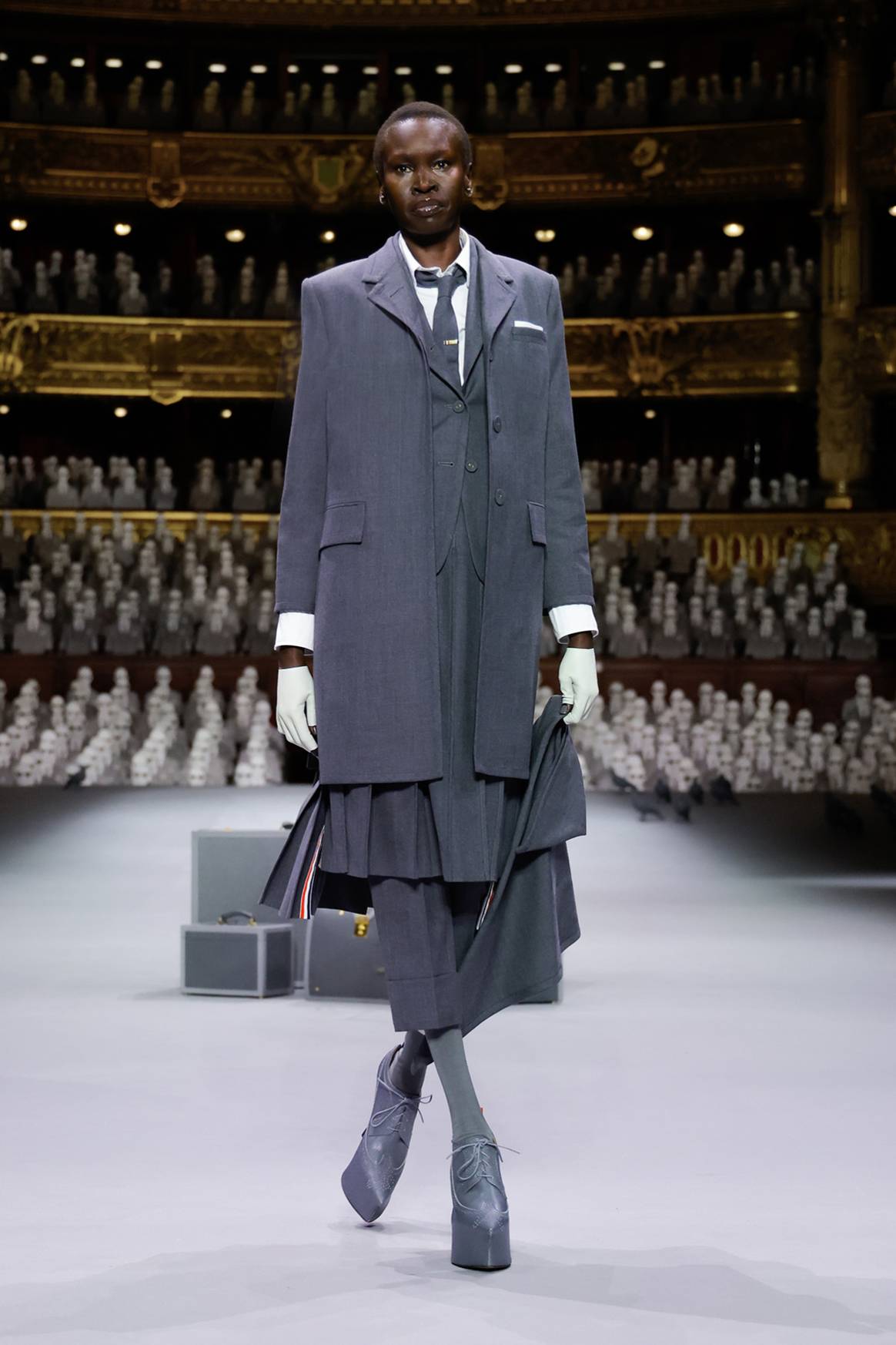 Créditos: Thom Browne, primera colección de Alta Costura, para la temporada Otoño/Invierno FW23. Fotografía de cortesía.