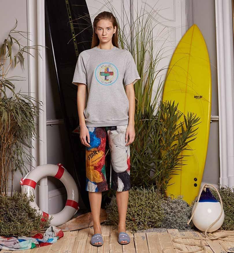 Vionnet x Marc Quinn sustainable surf collection launches at Selfridges