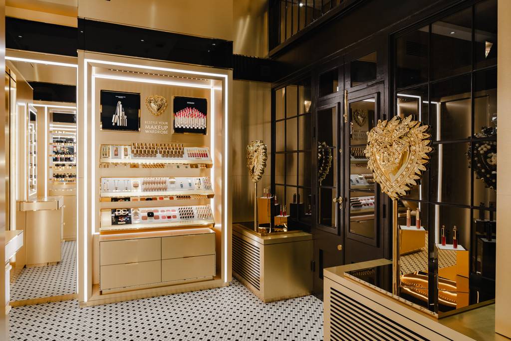 Dolce&Gabbana beauty store, Covent Garden.