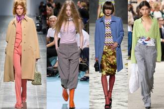 Dopamine-kleuren: De top kleurencombinaties van Milan Fashion Week SS25