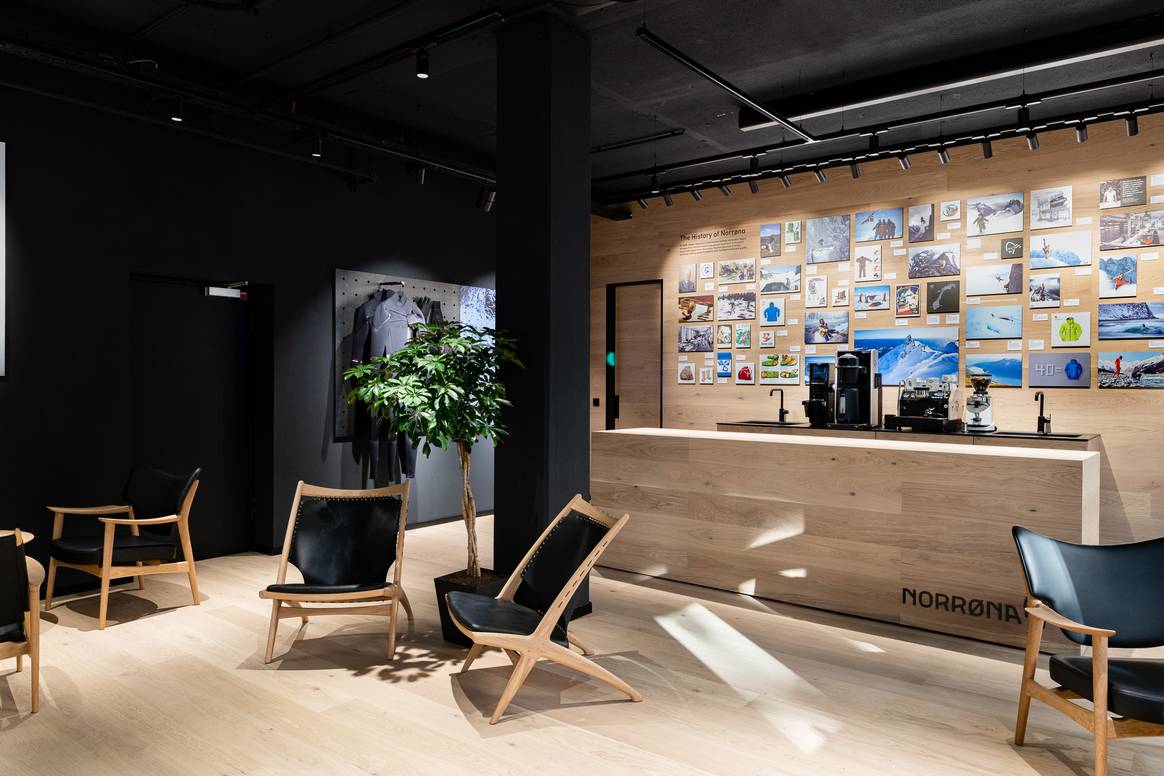 Norrøna Store in München, Foto Hannes Rohrer/Norrøna