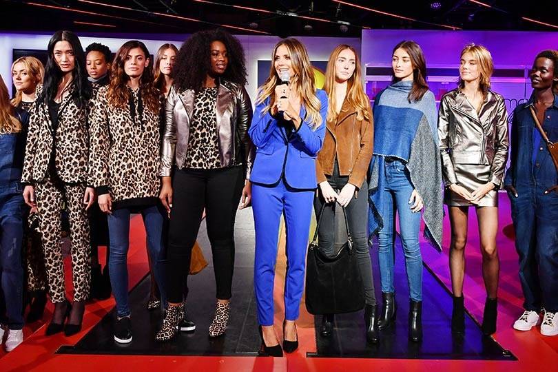 Kijken: Heidi Klum X Lidl collectie tijdens New York Fashion Week