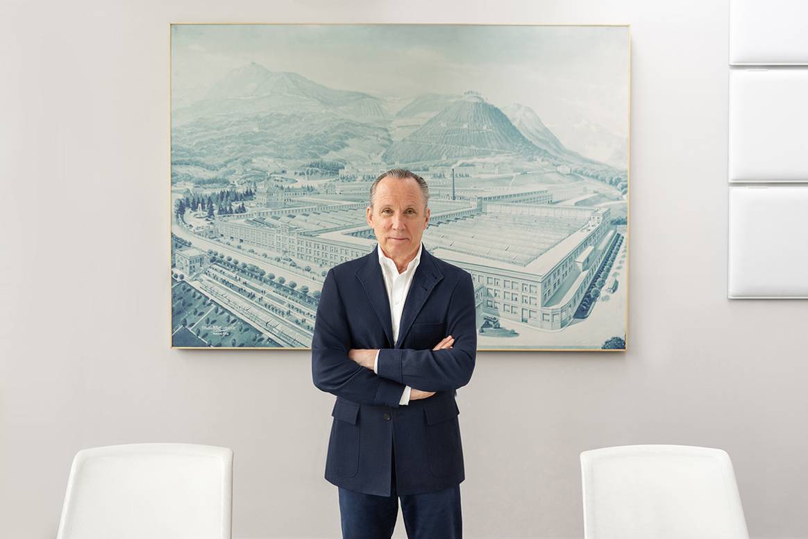 Gildo Zegna, presidente y director ejecutivo del Grupo Ermenegildo Zegna.