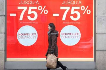 Soldes d'hiver: fréquentation en baisse sous l'effet Charlie Hebdo