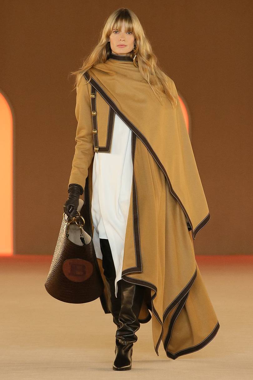 Paris fashion week AW20: Balmain channels 80s elegance