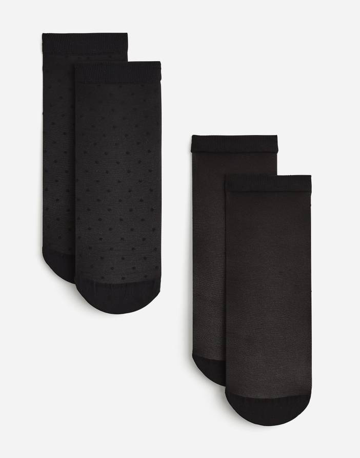 Two-Pack Sheer Ankle Socks | Madewell