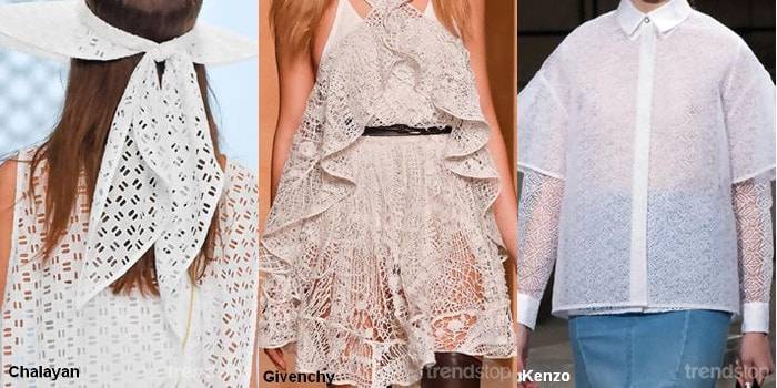 Materiales tendencias vistos en las pasarelas PV 2015