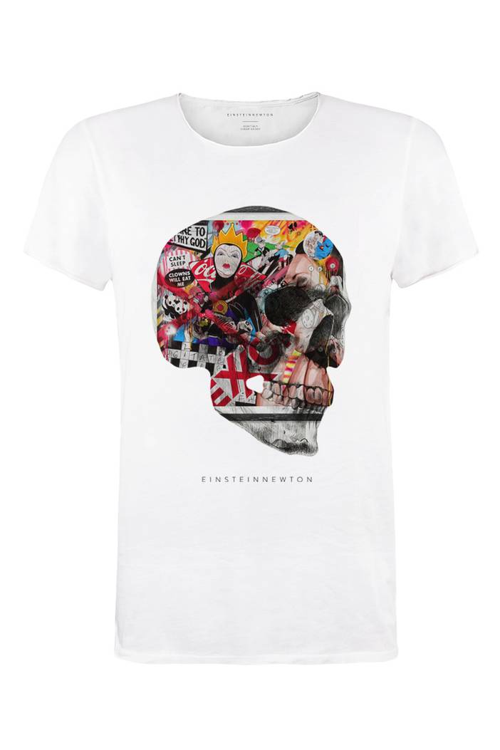 Art Skull T-Shirt Bass | Einstein Newton