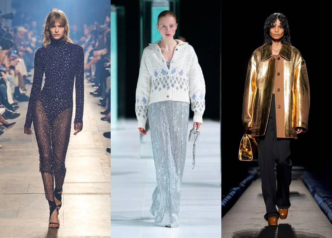 (From left to right) Isabel Marant, Stine Goya, Dries Van Noten, AW23/24.