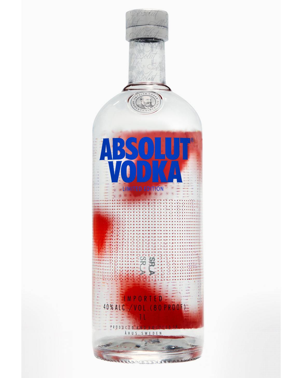 Absolut x Samuel Ross, China-inspired Absolut vodka bottle